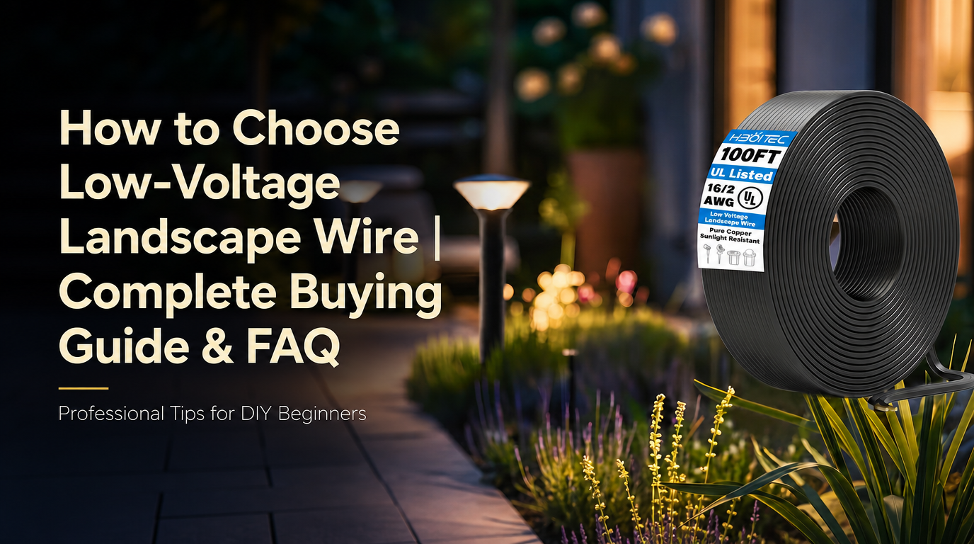 How to Pick Low-Voltage Landscape Wire: Buying Guide & FAQ