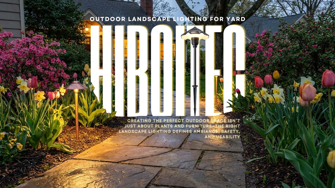 Best Outdoor Landscape Lighting for Yard | HIBOITEC Picks