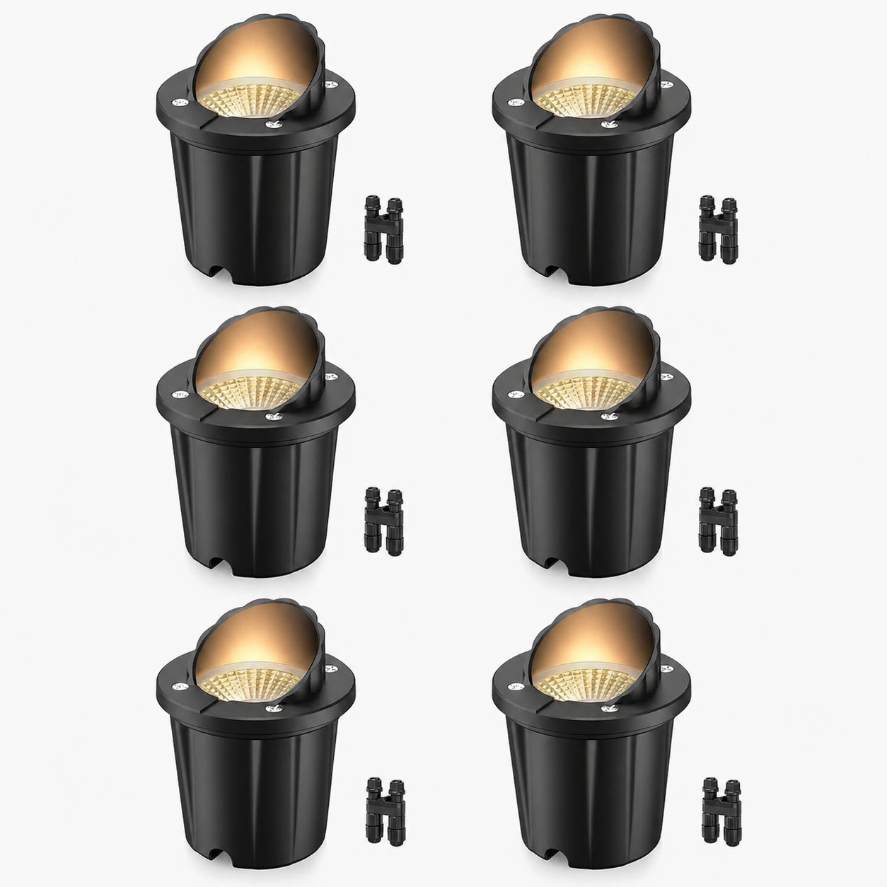 12W Low Voltage Landscape Lights, IP67 Waterproof In-Ground Light