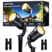 5W Low Voltage Landscape Spotlights, 2900K Warm White