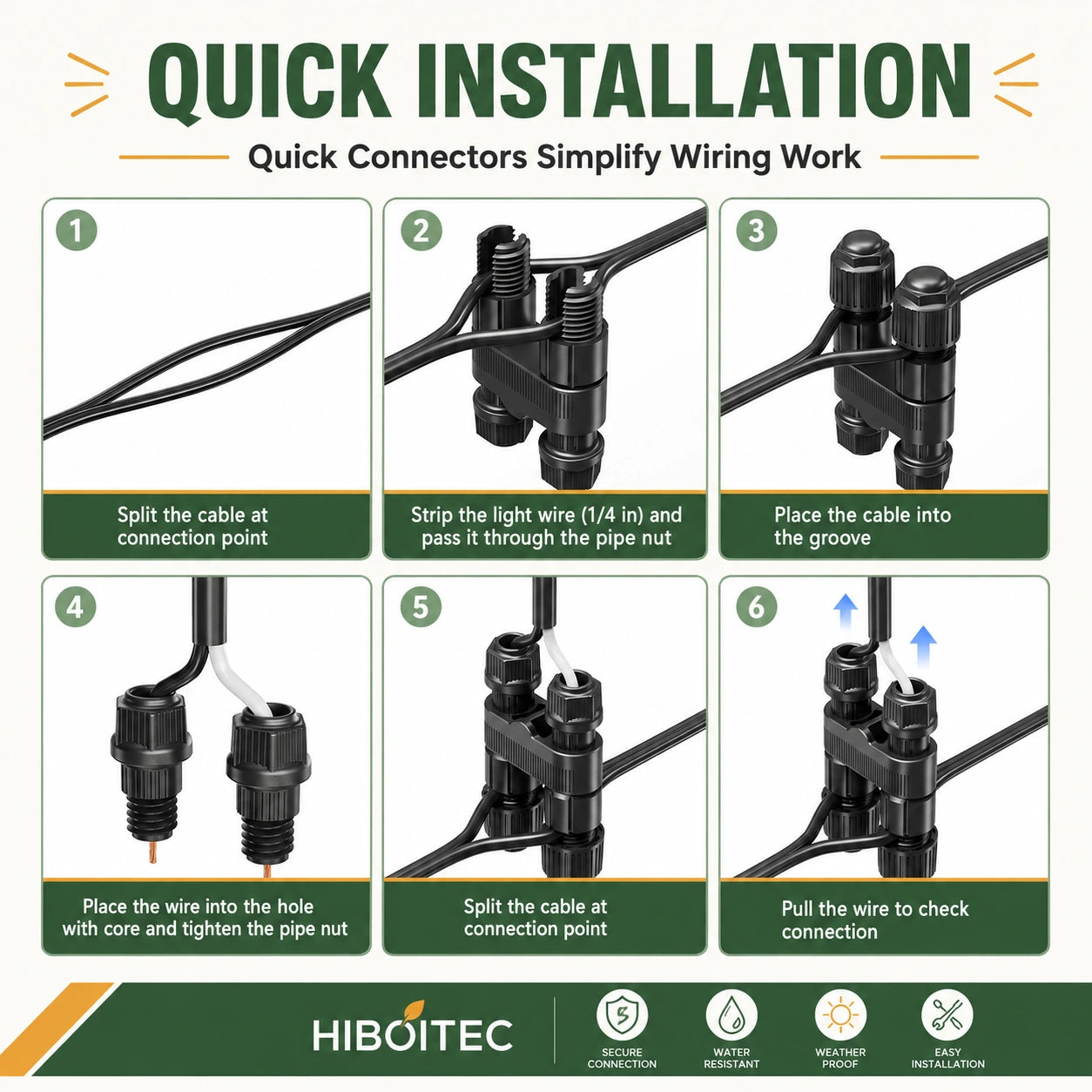 5W Low Voltage Landscape Lighting Kit with Transformer