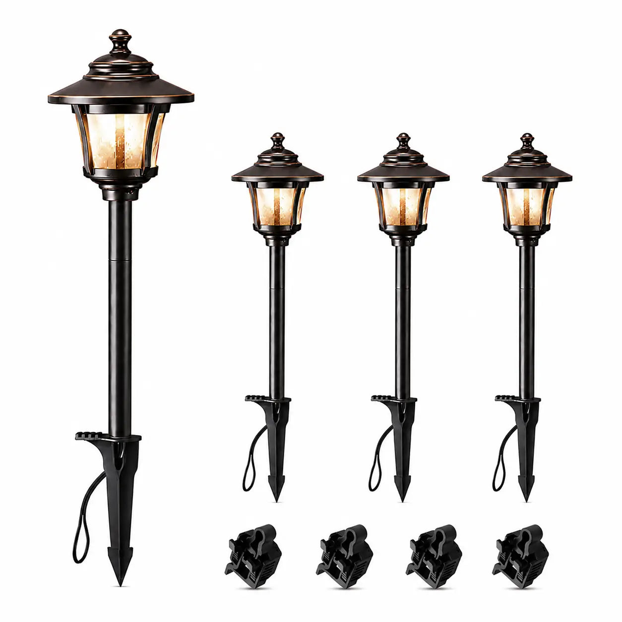 ORB Low Voltage LED Pathway Lights, 3W IP65 Waterproof