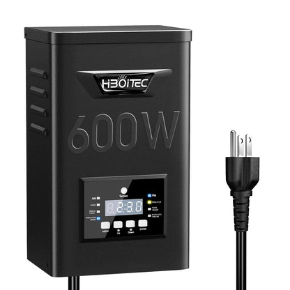 500W Low Voltage Landscape Transformer with Timer & Photocell
