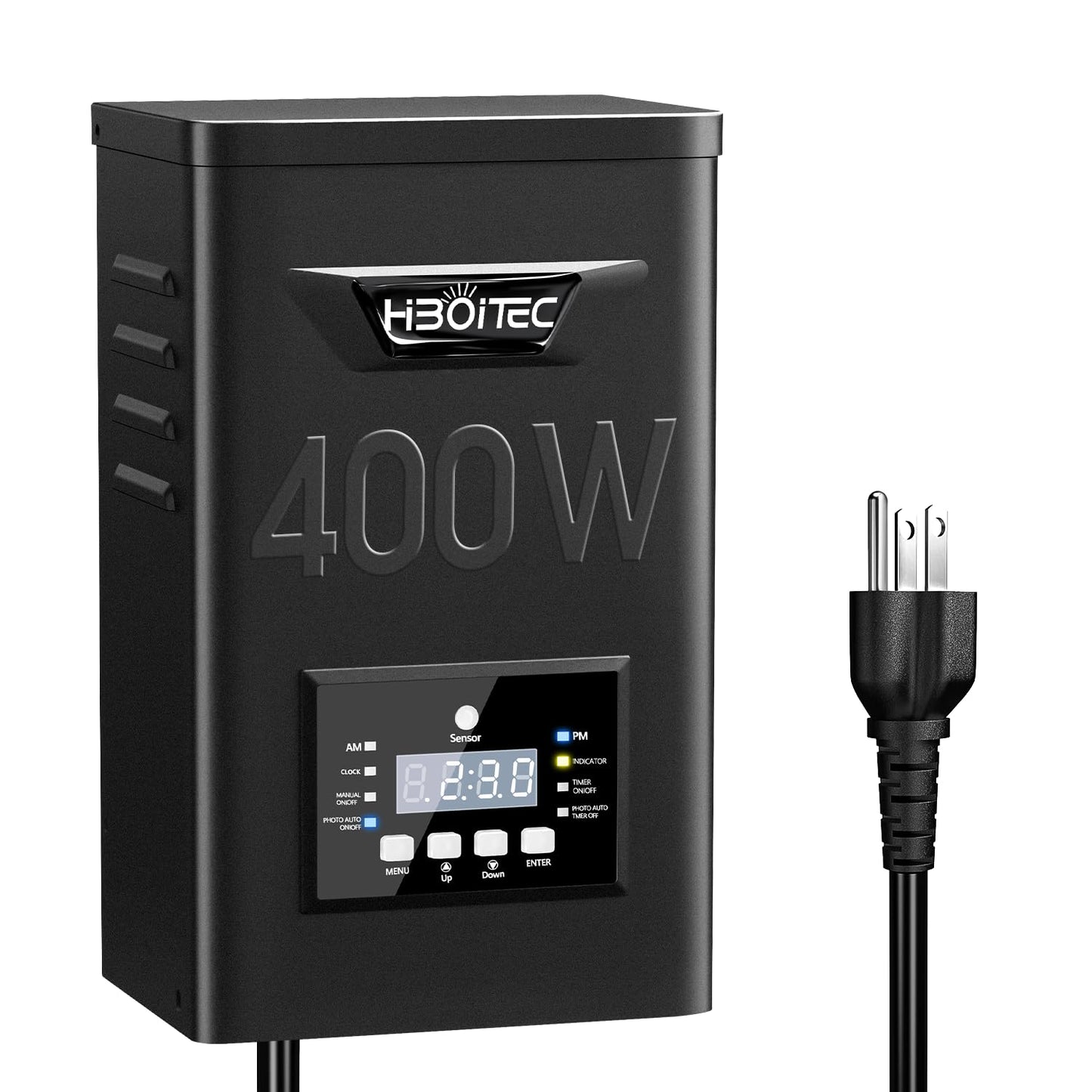 500W Low Voltage Landscape Transformer with Timer & Photocell